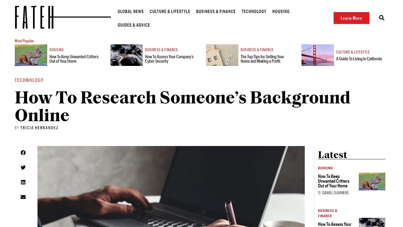 How To Research Someone’s Background Online - fateh.net